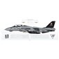 F-14B Tomcat VF-103 Jolly Rogers, AA103 / 161435, Santa Cat, 2000 - Profile Print