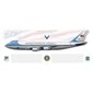 Boeing VC-25A, 89th Airlift Wing, SAM 29000 "Air Force One" - Profile Print