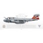 EA-6B Prowler VAQ-136 Gauntlets, NF500 / 164402 / 2013 - Profile Print