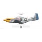 P-51D Mustang "Big Beautiful Doll" - 472218 / E2-I, 361st FG, 357th FS - 1945 - Profile Print