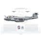EA-6B Prowler VMAQ-3 Moon Dogs, MD01 / 161244 / 2008 - Profile Print