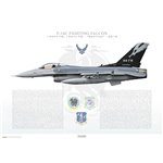 F-16C Fighting Falcon 144th FW, 194th FS, CA/87-301 / 2010