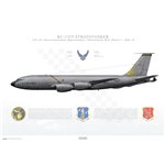 KC-135T Stratotanker 127th W, 191st MXS, 60-0345 / 2014 - Profile Print