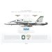 F/A-18B Hornet VMFAT-101 Sharpshooters, SH215 / 163115 - Medal of Honor - 2014