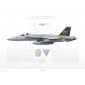 F/A-18E Super Hornet VFA-192 Golden Dragons, NE300 / 165782 / 2015 - Profile Print