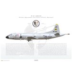 P-3C Orion VP-24 Batmen, LR1 / 157310 - Profile Print