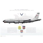 RC-135U Combat Sent, 55th W, 45th RS, 64-847 / 2016 - Profile Print