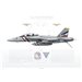 F/A-18F Super Hornet VFA-2 Bounty Hunters, NE100 / 166804 / 2016 - Profile Print