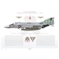 F-4J Phantom II VMFA-333 Fighting Shamrocks, AJ201 / 155526 / 1972 - Profile Print