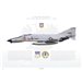 F-4E Phantom II 57th FIS Black Knights, 66-382 / 1978 - Profile Print