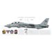 F-14D Tomcat VF-31 Tomcatters, AJ110 / 164346 "Sweet Little Miss" - The Tomcat Trap - Profile Print
