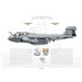 EA-6B Prowler VAQ-137 Rooks, AB500 / 163527 / 2008 - Profile Print
