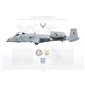 A-10C Thunderbolt II 124th FW, 190th FS Skullbangers, ID/79-0194 / 2018 - Profile Print