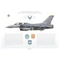 F-16D Fighting Falcon 56th FW, 310th FS, LF/90-0778 / 2018 - Profile Print