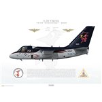 S-3B Viking VS-33 Screwbirds, NG701 / 160121 - Profile Print