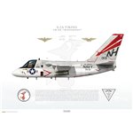 S-3A Viking VS-33 Screwbirds, NH705 / 160131 - Profile Print