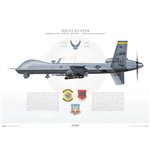 MQ-9A Reaper 432nd W, 78th ATKS, CH/13-078 - Profile Print