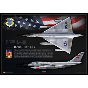 B-58A Hustler 59-2451 "The Firefly" - Special Edition Print
