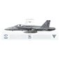 F/A-18C Hornet VFA-34 Blue Blasters, NE401 / 165405 / 2006 - Profile Print