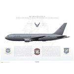 KC-46A Pegasus 305th AMW, 2d ARS,  15-46076, McGuire AFB, NJ, 2023 - Profile Print