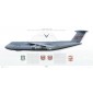 C-5M Super Galaxy 439th AW, 439th OSS, 87-0037, Westover ARB - Profile Print