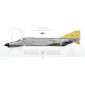 F-4F Phantom II, Jagdgeschwader 71 (JG 71) “Richthofen”, 37+06, 1988 - Profile Print