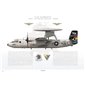 E-2C Hawkeye VAW-113 Black Eagles, NK600 / 164487 / 2000 - Profile Print