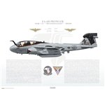 EA-6B Prowler VAQ-141 Shadowhawks, AJ500 / 163529 / 2009 - Profile Print