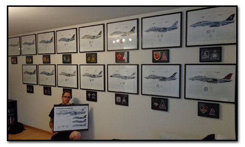 F-14 Tomcat Squadron Prints